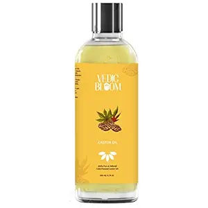 Vedic Bloom Castor Oil 200 ML for Hair Growth