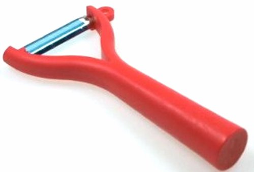 TUPPERWARE Schäler Universalschäler Rot D119 Schäler Flachschliff Wellenschliff 7229 - 2