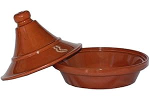 breda Plat à Tajine en Terre Cuite Diam. 22 cm – Haut. 18 cm