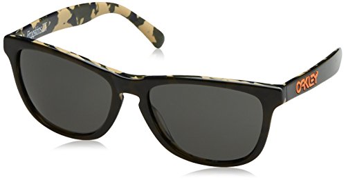 Oakley Men’s Global Frogskin Lx Sunglasses, Black (Night Camo), 56