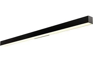 SLV Wall-Mounted Light Q-LINE/Wall Lighting Inside, LED spot, Surface-Mounted Light, Wall-Mounted Light, Wall spot / 3000K 45W 3800lm Black 110 Degrees