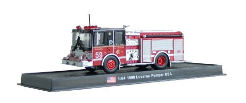 Preisvergleich Produktbild Luverne Pumper Fire Truck Diecast 1:64 Model (Amercom GB-17)