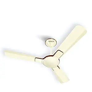 Havells Enticer 1200mm Decorative, Dust Resistant, High Power in Low Voltage (HPLV), High Speed Ceiling Fan (Pearl Ivory Cola Chrome)