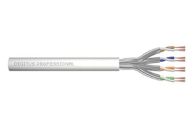 Assmann DIGITUS Professional - Câble en vrac - 305 m - U / FTP (Paire torsadée blindée) - CAT 6a - sans halogène, bloqué - gris