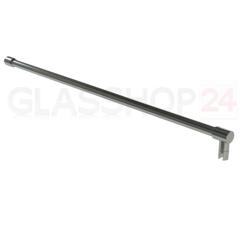 Flexible Stangenstütze Für Walk-in Dusche – Edelstahl, Verstellbar 73-120 Cm (F-084)