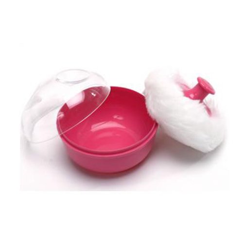 New Baby Powder Puff Blue Pink Green Orange (Pink)