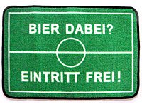 Fußmatte „Bier dabei? Eintritt frei“, 40 x 60 cm - 2