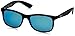 Produktbild RAYBAN JUNIOR Unisex-Kinder Sonnenbrille RJ9062S, Matte One Black/Flashblue, 48