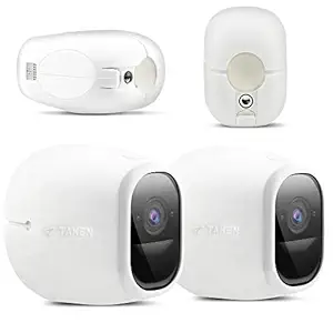 Taken Silicone Skins Compatible with Arlo PRO, Arlo PRO 2 Smart Security Home Camera, Silicone Skins Case Cover for Arlo PRO & Arlo PRO 2 Smart Security Wire-Free Cameras, 2 Pack, White