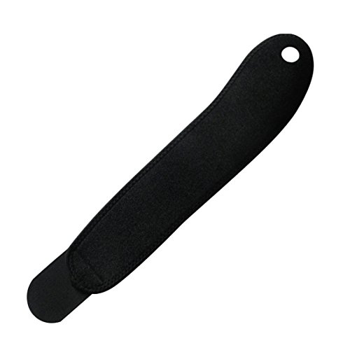 bu-bauty apoyo, calidad de muñeca ajustable transpirable neopreno para Relajante de compresión para débiles y Dolores de muñecas y esguinces, talla única mano izquierda o derecha., negro