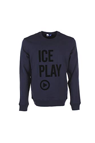 Preisvergleich Produktbild ICE Felpa Uomo L Blu E051 P402 Autunno Inverno 2018 / 19