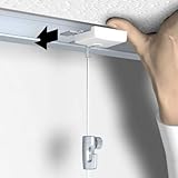 10 Stück Ceiling Hnager Set. Das Ceiling Hanger Kit ist die ideale Lösung zum Aufhängen eines Bildes auf der peripheren Schiene von einer abgehängten Decke. Das 200 mm lange Kabel und der Newly H50 oder H100 Haken ermöglichen es, den Rahmen oder die Tür für Plakate. Mini-Breite Schiene: 20 mm (Die Standardbreite einer Gardinenstange beträgt 25 mm). Belastbar bis max. Tragkraft: 5 kg