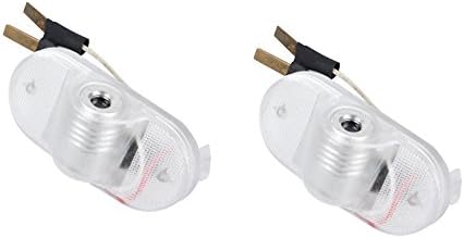 JDWG 1 Pair LED Projector Door Lamp Ghost Shadow Welcome Light Courtesy Logo