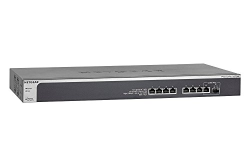 Netgear XS708E-200NES (v2) ProSAFE 10 Gigabit Ethernet Web Managed Plus Switch (8 Kupfer mit 1-Shared-Kombi-Kupfer/SFP+ Fiber-Port) - 5