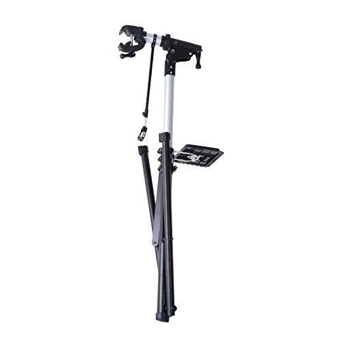 Homcom® Fahrradmontageständer Fahrrad Reparaturständer Montageständer Zentrierständer mit Werkzeugablage - 5