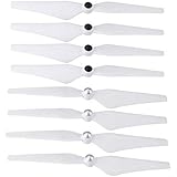 Dilwe 8 Stücke 9450 Selbstsichernde Propellerblätter, CW CCW Schnellverschluss Quadcopter Klingen für DJI Phantom 1/2/3 / 3PR