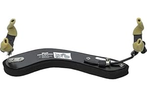 Wolf Forte Secondo Schulterstütze Violine 4/4-3/4 - mit Schaumstoff-Auflage - Form gebogen - beidseitig höhenverstellbar (0,5-8 cm)