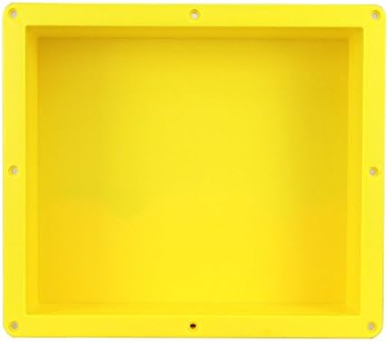 Ready For Tile Waterproof Leak Proof 16" x 14" Bathroom Recessed Shower Niche - Single Bathroom Shelf Organizer Storage For Shampoo & Toiletry Storage STR-1614 - Flush Mount Installation