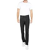 Holiday Jeans Uomo Modello Laconia Elasticizzato Vita Alta Nero