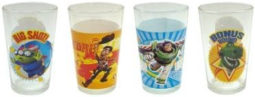 Disney Toy Story Juice Glass, 8-Ounce, Set of 4 by RSquared
