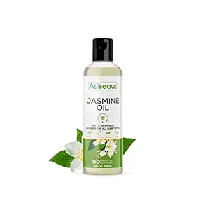 Atibeaut Pure & Natural Cold Pressed Jasmine Flower Oil for Soft & Shiny Hair, Suitable for All Type Hair Oil (100ml)