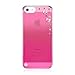 Produktbild BlingMyThing Butterflies Hardcase mit Swarovski Steinen für Apple iPhone 5 klar/metallic pink/hellrosa