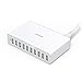 Produktbild Anker PowerPort 10 (60W 10-Port USB Ladegerät) für iPhone 7/7 Plus, iPad Air 2 / Mini 3, Galaxy S6 / S6 Edge und weitere (Weiß)