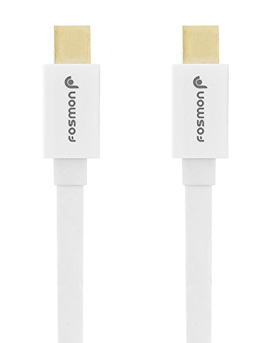 Fosmon (1,8m) Mini Displayport Kabel (Mini DP/mDP) | UL Zertifiziert | vergoldete Kontakte | 4K Resolution Bereit für PC & MAC / MAC, MacBook Pro, MacBookAir, Lenovo, uvm - 8