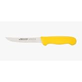 Arcos 2900 Boning Knife Nitrum Yellow 160 mm | Professional knife for cutting bones and meat. Ergonomic polypropylene handle,