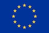 banderas de paises de europa oriental  MC-TREND® Bandera de Europa Europe unión europea Papel Banderas Europa Pin de metal, 150 x 250 cm