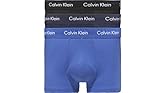 Este pack de tres troncos de baja altura Calvin Klein refrescará armarios y cajones modernos. Corte de un tejido elástico de algodón, todos cuentan con las cinturas de la marca.