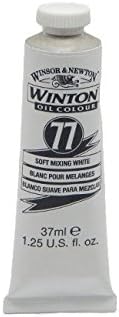 Winsor &amp; Newton Winton Oil Colour Paint 37ml Tube - Soft Mixing White