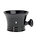 Muhle Black Porcelain Shaving Mug