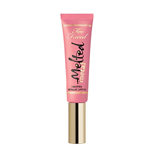 Too Faced Melted Metal Liquified Metallic Lipstick Melted Metallic Peony