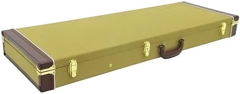 Dimavery Wood case for E-guitars, tweed Guitar Case