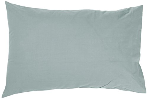 Galileo Casa Souples Nuits Lot de 2 taies d'oreiller, Coton 50x75x0.5 cm Gris