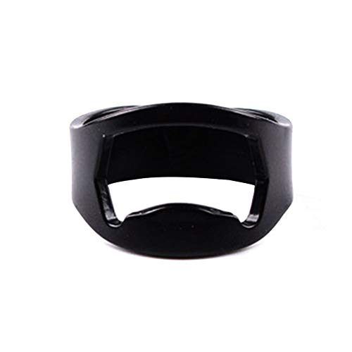 GETIT72 Ring-Shape Birra apribottiglie, Acciaio Inossidabile Strumento Modo Creativo Versatile barretta Birra apribottiglie Gift Bar Accessori per la casa, Nero, Taglia Libera