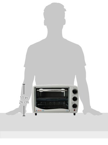 Bajaj 1603T Oven Toaster Grill (Otg) With Baking & Grilling Accessories, Oven For Kitchen With Transparent Glass Door, 2 Year Warranty, White, 1200 Watts, 16 liter - Image 6