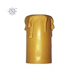 portalamparas vela amazon VELA GRANDE PARA PORTALAMPARAS E-27 CREMA