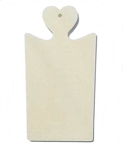 Wooden Tag with Heart DIY HOBBY Creative Home