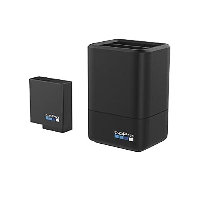 GoPro AADBD-001-EU Chargeur de batterie double/batterie pour HERO5 Noir