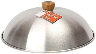 School of Wok - Lid for 14"/36cm Wok - Wooden knob (Pack of 2)