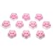 Bee Beautiful 50 X 10g Handmade Mini Flower Bath Bombs (Strawberries & Cream (Strawberry & Vanilla))