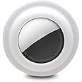 Air Tag Stick On Case for Apple Airtag Silicone Protective Holder Precisely for Apple AirTag Portable and Anti-scratch Apple Tracker Finder Tag Airtag Wallet Self Adhesive Mount. (White)
