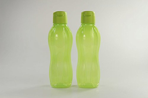 TUPPERWARE To Go Eco 1 L limette (2) Trinkflasche Ökoflasche Öko EcoEasy 16909 - 2