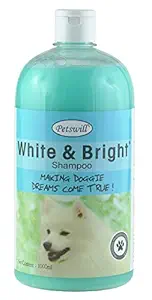 Petswill White & Bright Shampoo 1 Litre for Dogs and Cats