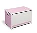 Delta Children Wooden Toy Box (Pink)