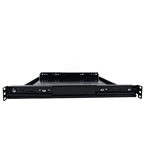Server-Rack-Fach Regal 450 mm 1U verstellbare 390-510 mm - 4