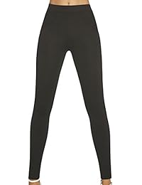 Bas Bleu Iggy Leggings Largos Para Mujeres Lisos Con Efecto Moldeador Casual - Hechoe En La UE