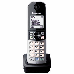 Preisvergleich Produktbild Panasonic Mobilteil KX-TG68xx Serie inkl. Ladeschale schwarz